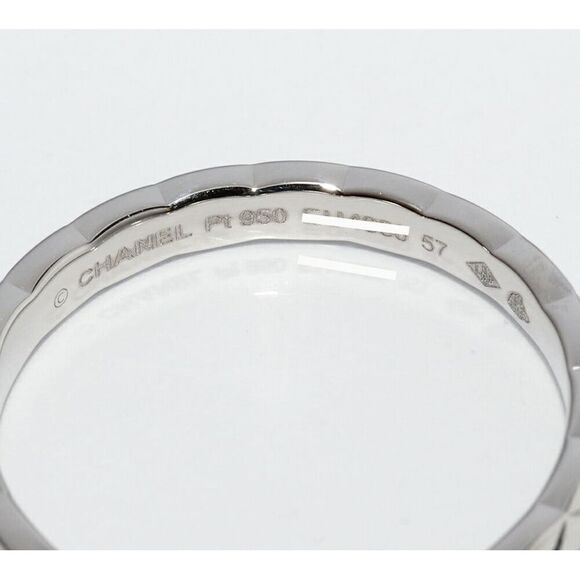 Chanel Coco Crush Pt950 Ring Size 16